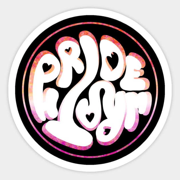 Pride and Wrath (Lesbian Pride) Sticker by Labrattish